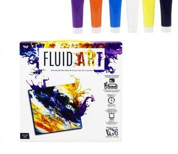 Набір креативної творчості "Fluid ART" FA-01-01-2-3-4-5, 5 видів FA-01-01 FA-01-01 фото