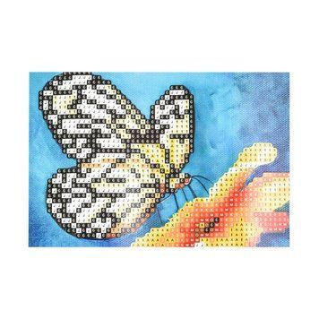 Алмазна мозаїка "Чарівний метелик" YAB28690, 10х15 см YAB28690 фото
