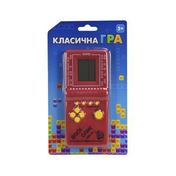 Дитяча інтерактивна іграшка "Класична гра Тетріс" 725-60(Red) червоний 725-60(Red) фото