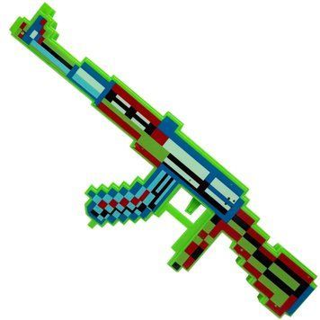 Дитяча іграшка Автомат "Minecraft" MСR-A(Green) світлові та звукові ефекти MСR-A(Green) фото