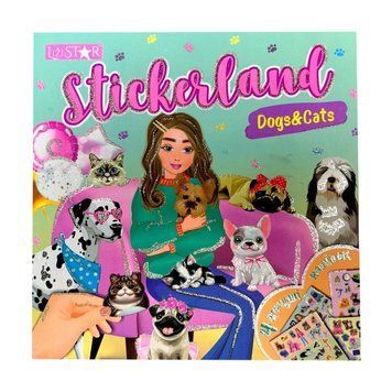 Дитяча книжечка з наклейками "Dogs & Cats" РМ-87-02 РМ-87-02 фото