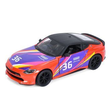 Машинка інерційна 2023 Nissan Fairlady Z KT5443WF(Orange) 1:36, 12 см, відчиняються двері KT5443WF(Orange) фото
