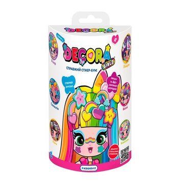 Ігровий набір з лялькою "Різнокольоровий Сюрприз" DECORA GIRLZ D1000 D1000 фото