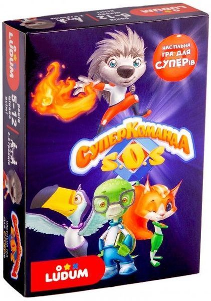 Настільна гра "Суперкоманда "LS3046-52 українська мова LS3046-52 фото