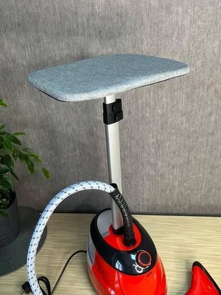 Вертикальний відпарювач для одягу Garment Steamer 2000W / Червона Парова праска для всіх видів тканини G7722 фото