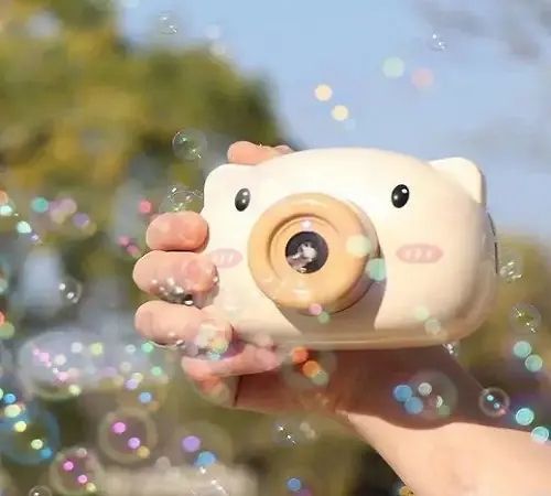 Дитячий фотоапарат для мильних бульбашок BUBBLE CAMERA 540003 фото