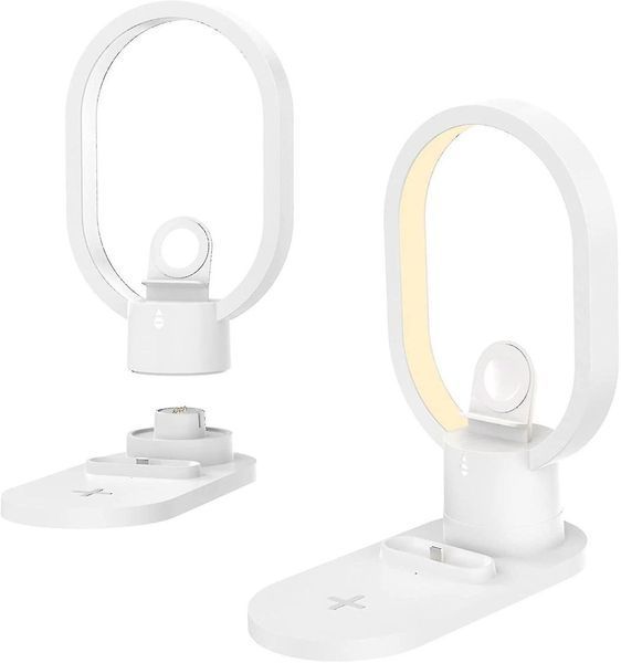 Бездротова зарядна станція &mdash; LED нічник 4in1 15 Вт STD15 фото