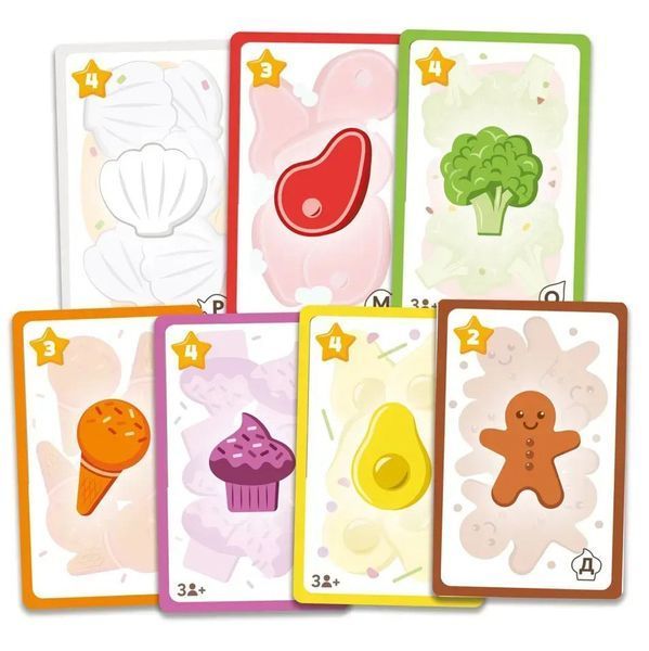 Настільна розважальна гра "Ласуни-їдуни" LOB2343UA від 1 до 5 гравців LOB2343UA фото