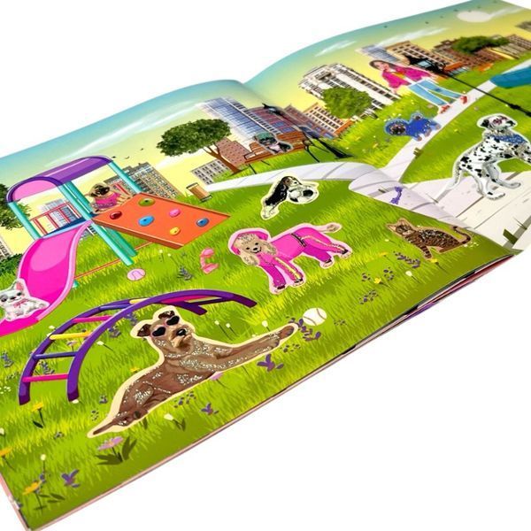 Дитяча книжечка з наклейками "Dogs & Cats" РМ-87-02 РМ-87-02 фото
