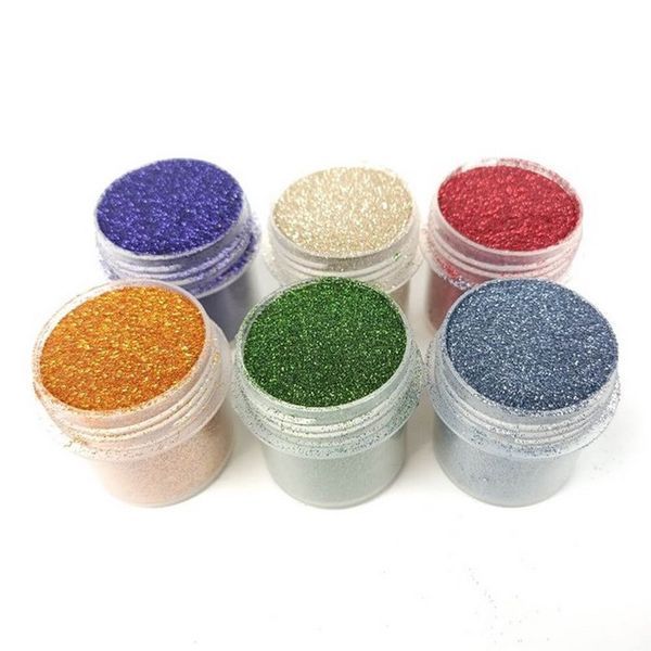 Набір гліттеру для біо-тату "Великий № 5" glitter-set-big-6x-5, 6 штук по 12 мл glitter-set-big-6x-5 фото