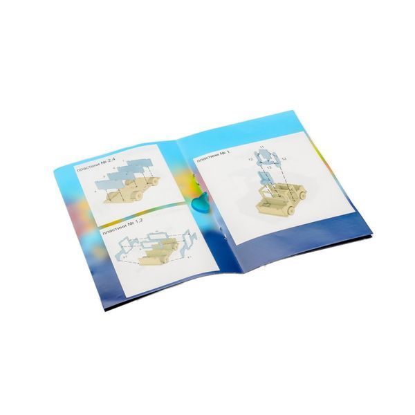 Дитячий дерев'яний 3D конструктор "Машинка" Puz-00930, 43 деталі Puz-00930 фото