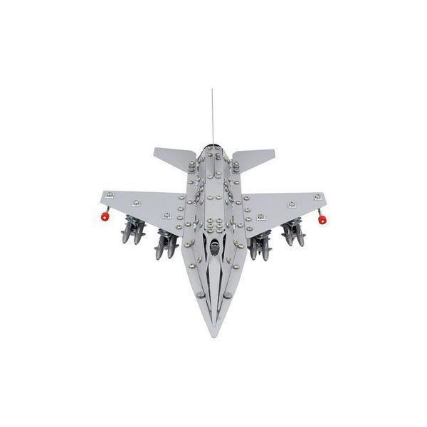 Дитячий металевий конструктор "Винищувач F16" 9598TXK 430 деталей 9598TXK фото