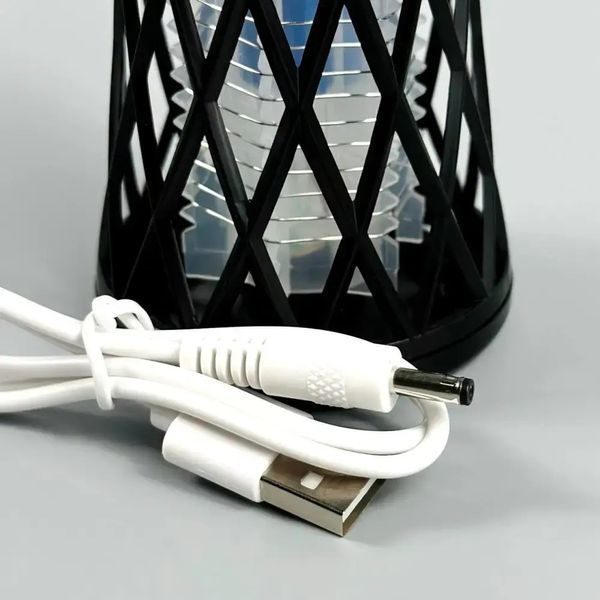 Лампа-пастка від комах TX-WD02 Mini 2в1 800mAh (світильник, УФ-лампа) із вбудованим акумулятором 14cm 2054055 фото