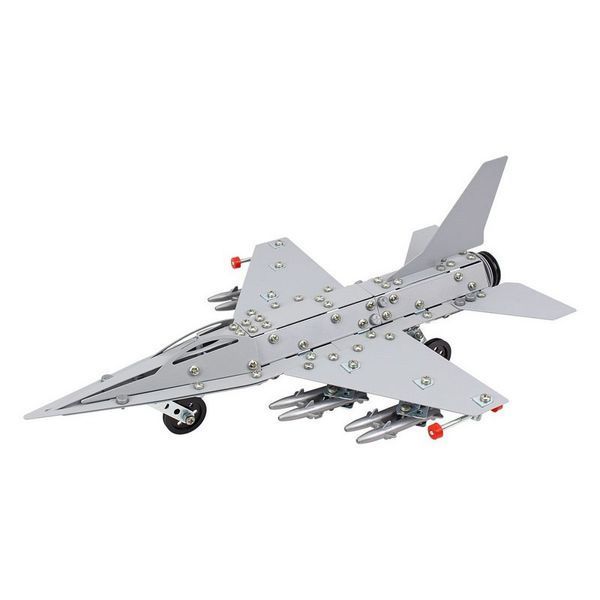 Дитячий металевий конструктор "Винищувач F16" 9598TXK 430 деталей 9598TXK фото
