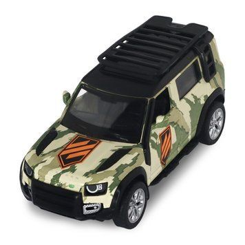 Автомодель серии "Шевроны Героев" Land Rover Defender 110 "3 ОШБр" TechnoDrive 250363M2 масштаб 1:39 250363M2 фото