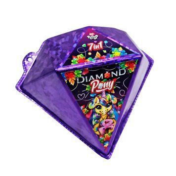 Набір креативної творчості "Diamond Pony" BPS-01-03U укр Фіолетовий BPS-01-03U(Violet) фото