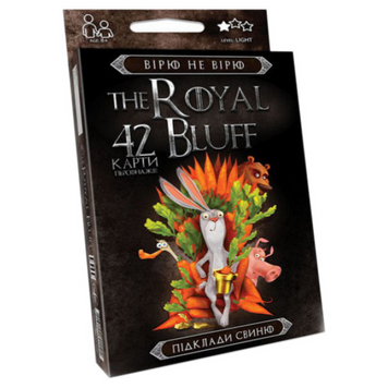 Карткова гра The ROYAL BLUFF RBL-01 українською мовою RBL-01-01U RBL-01-01U фото