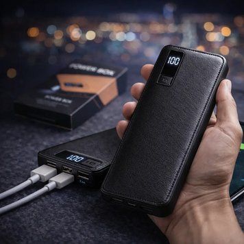 Павер банк Smart Tech 50000 mah. Power Bank Чорний 205435565 фото