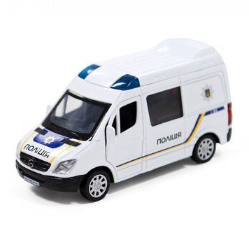 Автомодель дитяча Поліція Mersedes-Benz Sprinter TechnoDrive 250294 інерційна 250294 фото