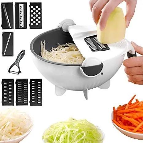 Овочерізка, мультислайсер, тертка basket vegetable cuter 2050016 фото