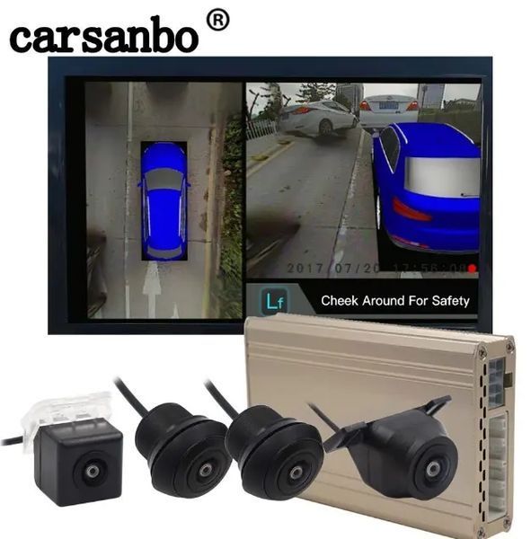 Система кругового огляду Car Cam 360 градусів Panoramic Night Vision Pro HD 6907 sp5521351 фото
