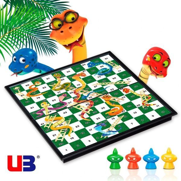 Гра Змії та сходи (магнітна) | Snakes and Laaders Game 2610UB (RL-KBK) 2610UB фото