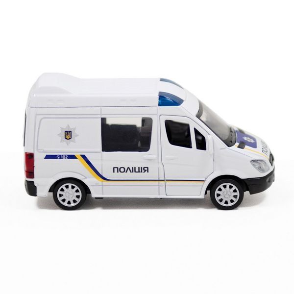 Автомодель дитяча Поліція Mersedes-Benz Sprinter TechnoDrive 250294 інерційна 250294 фото