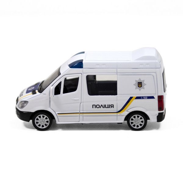 Автомодель дитяча Поліція Mersedes-Benz Sprinter TechnoDrive 250294 інерційна 250294 фото