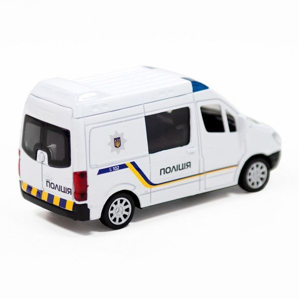 Автомодель дитяча Поліція Mersedes-Benz Sprinter TechnoDrive 250294 інерційна 250294 фото