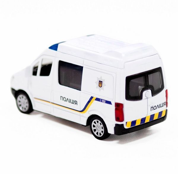 Автомодель дитяча Поліція Mersedes-Benz Sprinter TechnoDrive 250294 інерційна 250294 фото