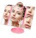 Дзеркало потрійне для макіяжу Superstar Magnifying Mirror із LED-підсвічуванням прямокутне зі збільшенням nav200119 фото 2