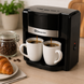 Кавоварка Domotec MS-115 / Кавоварка електрична + ложка для кави 2 чашки 420 мл S-MS-115 фото 1