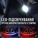 Автомобільний акумуляторний компресор із насадками та LED-ліхтариком М-007 М007 фото 4