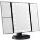 Дзеркало потрійне для макіяжу Superstar Magnifying Mirror із LED-підсвічуванням прямокутне зі збільшенням nav200119 фото 3