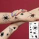 Набір дитячих тимчасових тату "Halloween black" tatto-halloween-black-set-30 tatto-halloween-black-set фото 5