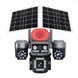 Камера відеоспостереження 4G 3 об'єктиву HI S9 + сонячна панель 16 МП / Камера з сигналізацією, двостороннім аудіо та підтримкою HIEASY sp10478 фото 4