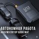 Автомобільний акумуляторний компресор із насадками та LED-ліхтариком М-007 М007 фото 5