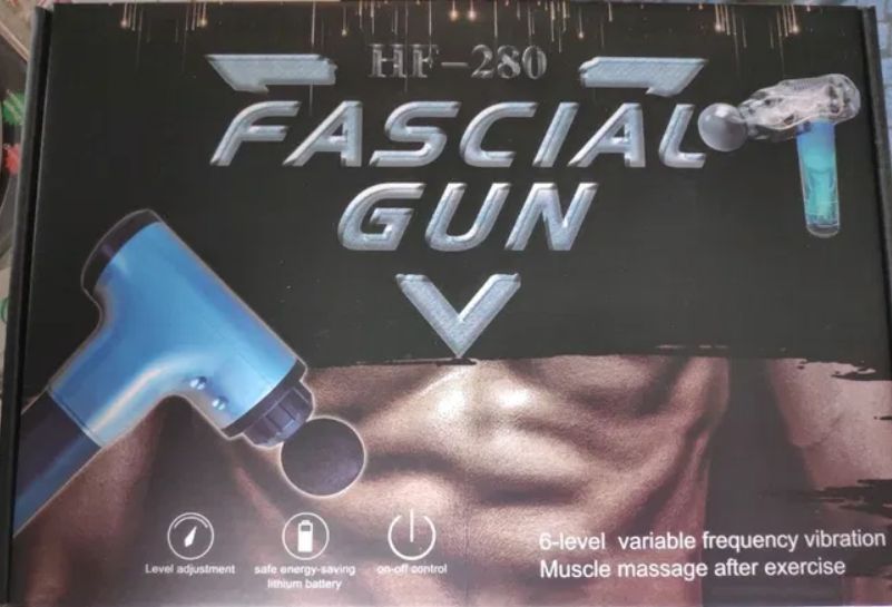 Масажер для м'язів Fascial Gun HF-280 (W-08) Вібромасажер для м'язів HF-280 фото