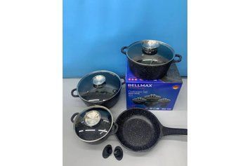 Набір посуду 9 предметів Bellmax Cookware Set BM-120 2128233 фото