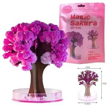 Чарівне дерево з паперу Сакура Magic Sakura Штучна квітка сакури MAS95 фото