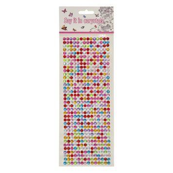 Наклейки декоративні XY-004(Multi Color) на планшеті 504 шт XY-004(Multi Color) фото