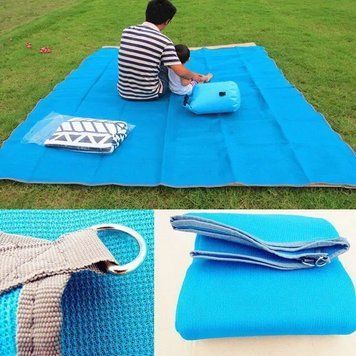 Анти-пісок Пляжна диво підстилка килимок для моря Originalsize Sand Free Mat pr4567 фото