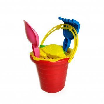 Пісочний&nbsp;набір&nbsp;"Середній" Mtoys S0005 Червоний S0005-2 фото