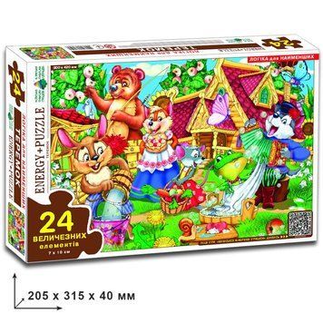 Дитячі пазли "Теремок" 82104 на 24 елемента 82104 фото