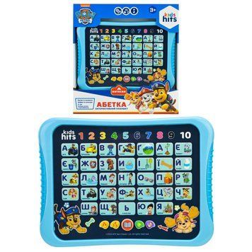 Дитячий розвиваючий планшет "Абетка Paw Patrol" KH01/014L KH01/014L фото