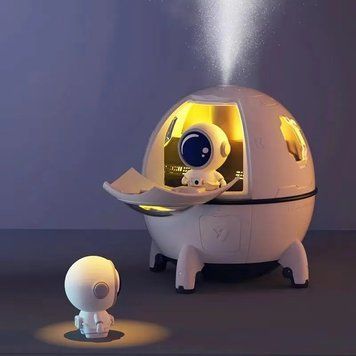 Зволожувач &ndash; аромадифузор Humidifier Астронавт 2в1 220мл з підсвічуванням 2128573 фото