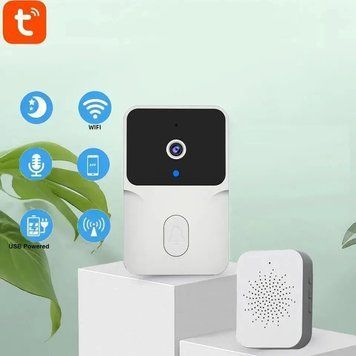 Бездротовий дверний відеодзвінок Wi-Fi Smart Doorbell M6 NM66 фото