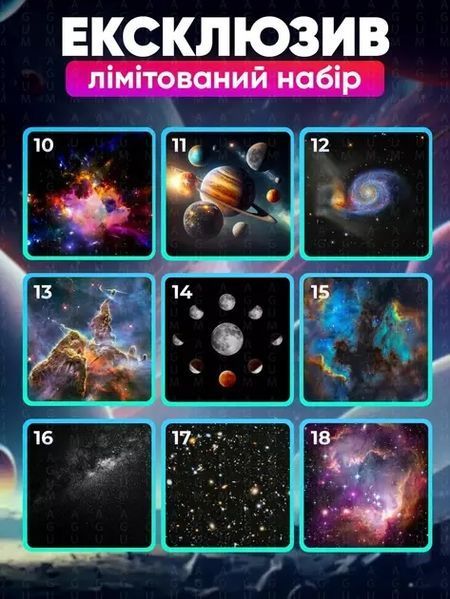 Домашній планетарій + 14 картриджів нічник проектор зоряного неба галактика зі змінними картриджами G9314 фото