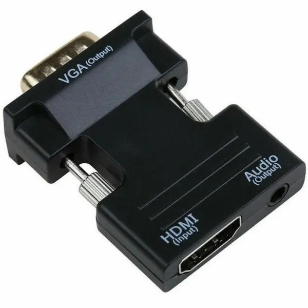 Конвертер з HDMI на VGA OUT Black sp54100 фото
