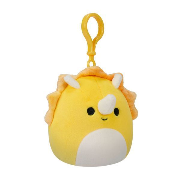 М'яка іграшка на кліпсі "Трицератопс" Squishmallows SQCP00216, 9 см SQCP00216 фото